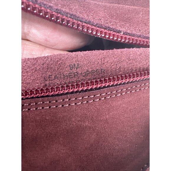 DIBA Sleek Bootie Boot Women's 9M Burgundy Suede Leather Upper NWOB 9324 - Picture 12 of 12